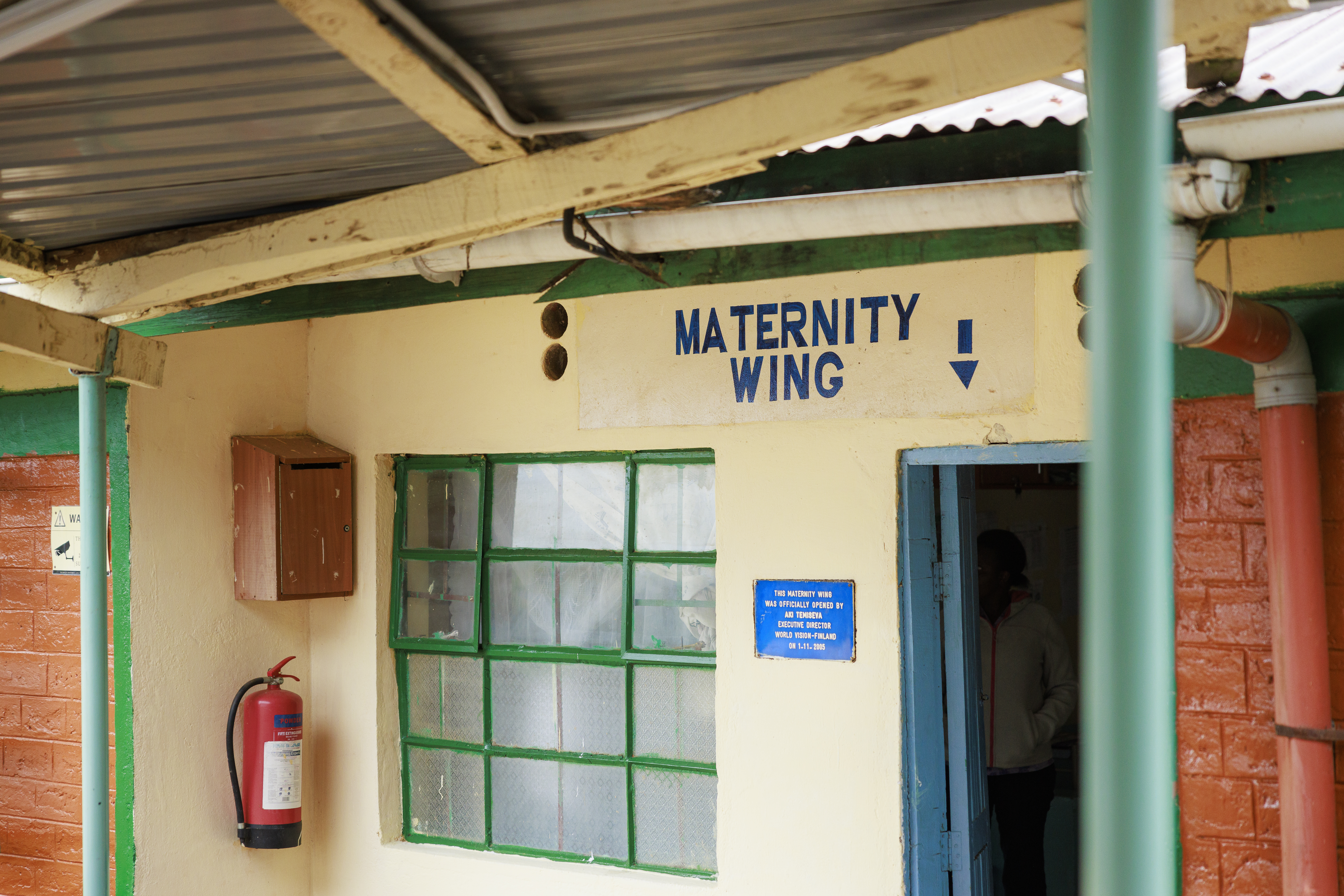 Terveysaseman äitiysvuodeosasto synnyttäneille äideille ja heidän vastasyntyneille vauvoilleen.