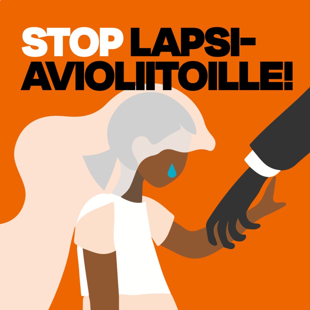 Stop lapsiavioliitoille!