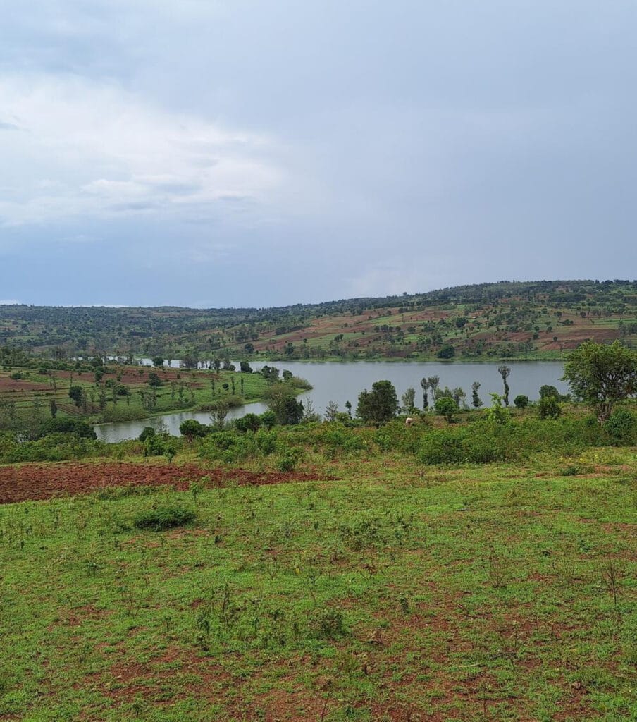 Maisema Burundissa.