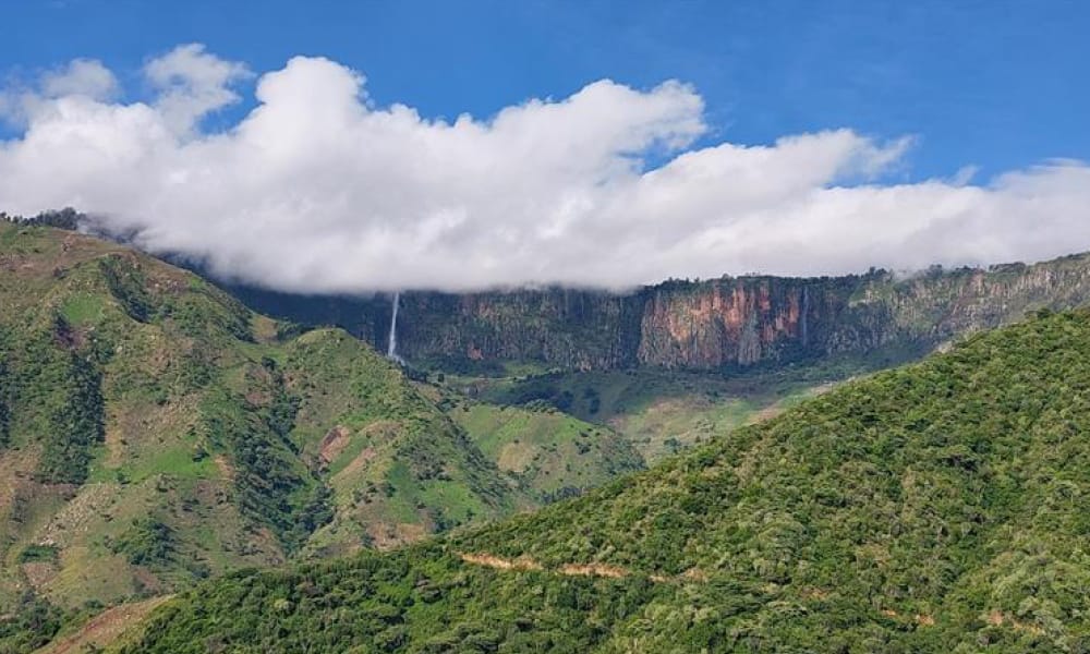 Näkymiä Ngoswetissa.