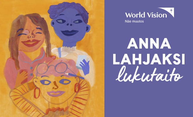 Anna lahjaksi lukutaito